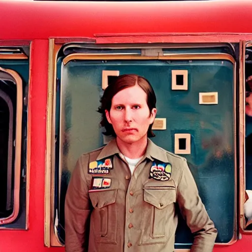 Prompt: 👨🚀, wes anderson