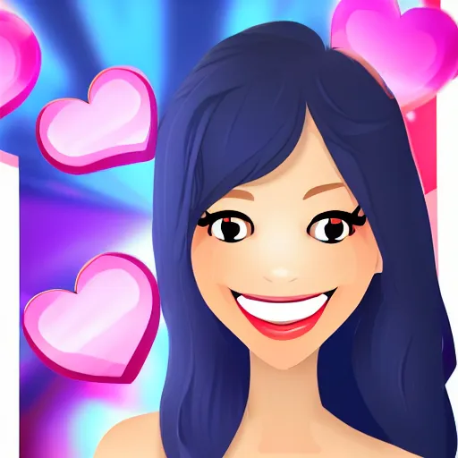 Image similar to Love interest from dating game, png