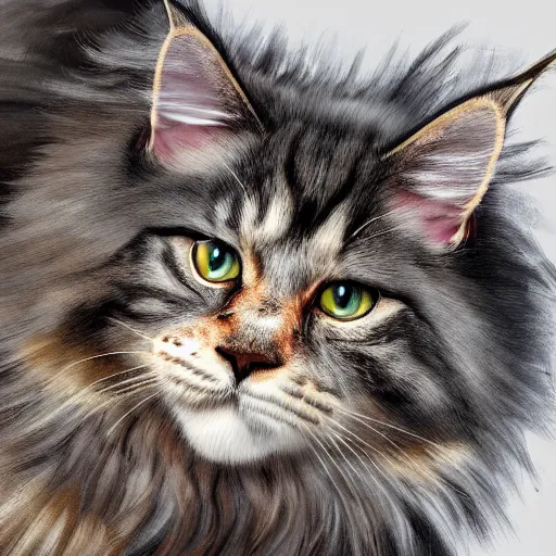 Prompt: A fluffy Maine Coon in Soviet Russian. Propaganda. High resolution. Highly detailed. Art station. 8k