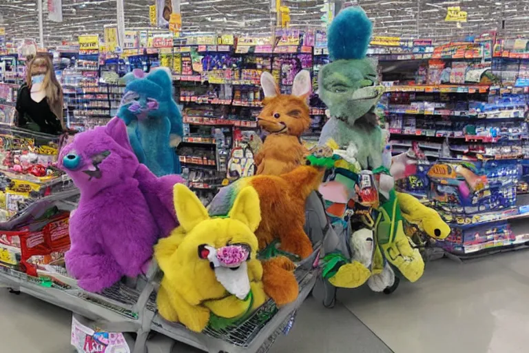 Image similar to fursonas for sale at walmart