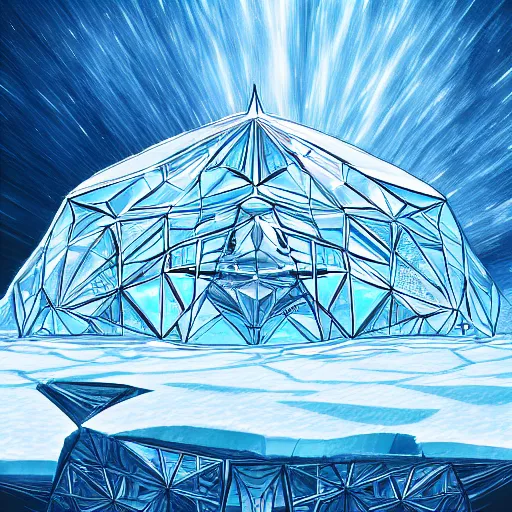 Prompt: epic masterpiece of diamond revelations in Antarctica begetting hope, cinematic, establishing shot, extremely high detail, photorealistic, cinematic lighting, intricate line drawings, 8k resolution