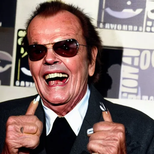 Image similar to Jack Nicholson plays Pikachu Terminator