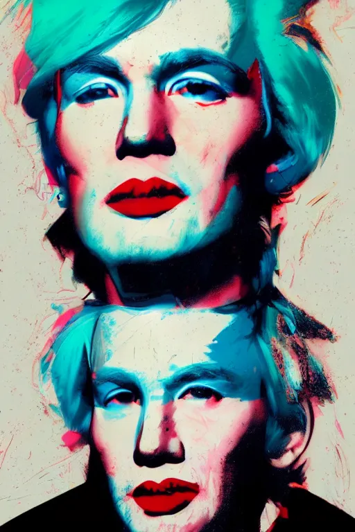 Prompt: colorful portrait of andy warhol, intricate, elegant, highly detailed, digital painting, artstation, sharp focus, illustration, art by wlop, mars ravelo and greg rutkowski