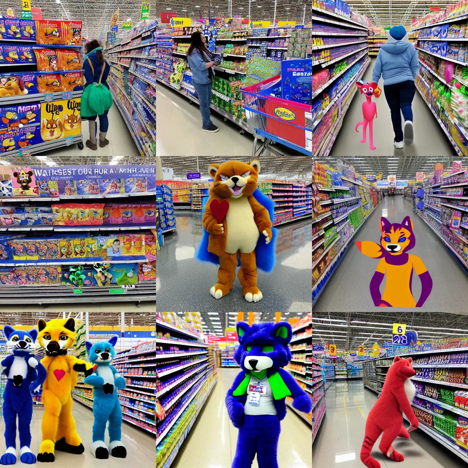 Image similar to fursonas for sale at walmart