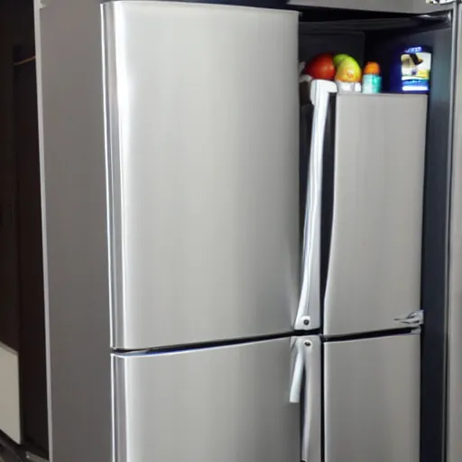 Image similar to refrigerator with wings