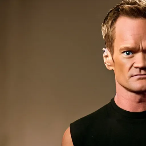 Image similar to neil patrick harris as the terminator