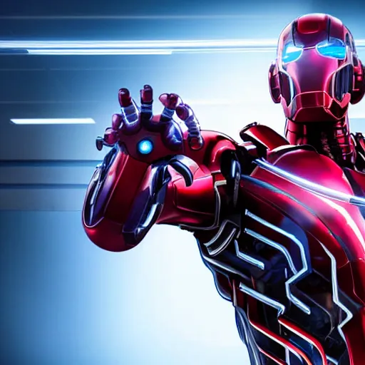 Prompt: still photo of marvel ultron, highly detailed, photorealistic portrait, bright studio setting, studio lighting, crisp quality and light reflections, unreal engine 5 quality render