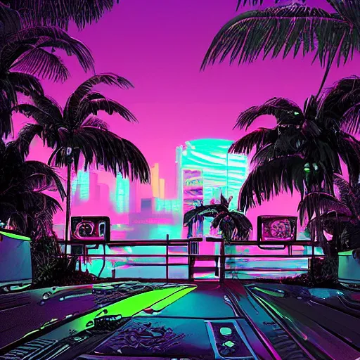 abandoned, synthwave | Stable Diffusion | OpenArt