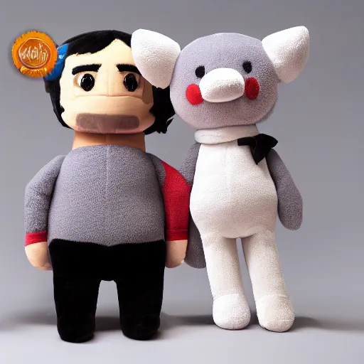 Prompt: cute fumo plush nathan fielder, high quality, 8 k