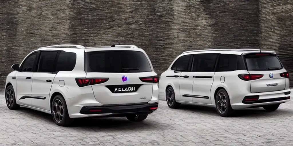 Image similar to 2022 Alfa Romeo Minivan