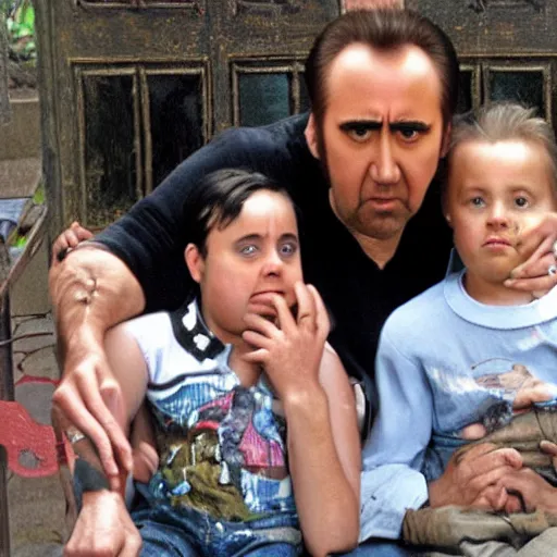 Image similar to Nicolas Cage Family Reunion