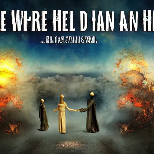 Prompt: where heaven and hell meet