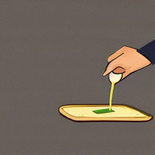 Image similar to a wikihow illustration of a man putting a fork in a toaster