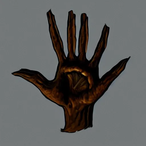 Image similar to a mutant hand