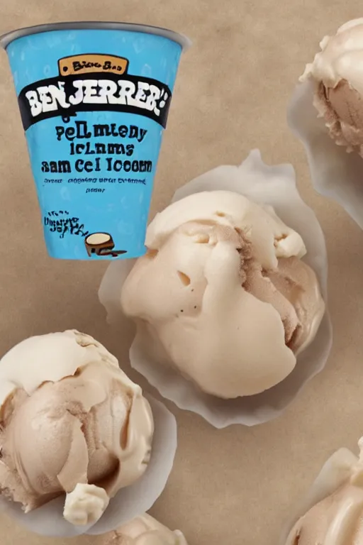 Image similar to ben and jerry's pelmeni flavoured ice cream
