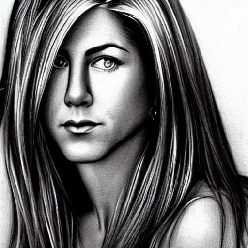 Prompt: “ jennifer aniston retro minimalist portrait by jean giraud, art of moebius, sharp, smooth face, comic, 8 k ”