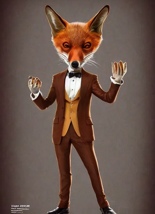 Image similar to polished ornate anthropomorphic vulpes vulpes fulva teacher wearing suit : : weta disney pixar movie still photo : : hi - fructose, sci fi, fantasy, decadent highly - detailed digital painting, golden ratio, octane render, artstation, smooth, sharp focus, artgerm, mucha, loish, wlop : :