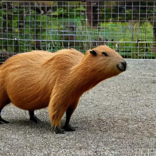 Prompt: robot capybara