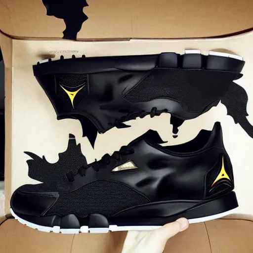 Prompt: batman reebok sneakers