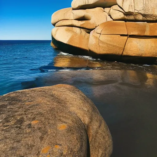 Prompt: remarkable rocks on kangaroo island