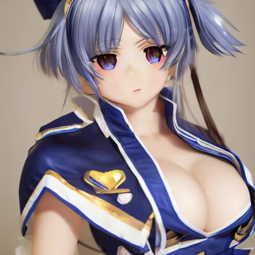 Image similar to realistic Atago from Azur Lane