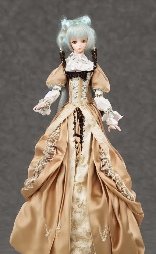 Image similar to dollfie in baroque dress