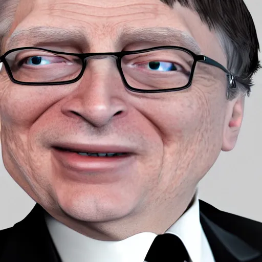 Prompt: Linux Tux strangling Bill Gates, 8k ultra HD, realistic 3D render, CGsociety, Artstation trending, CGI