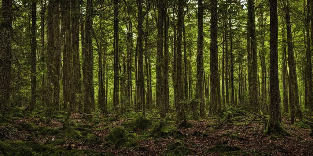 Image similar to Deep inside forest, XF IQ4, 150MP, 50mm, f/1.4, ISO 200, 1/160s, natural light, Adobe Photoshop, Adobe Lightroom, DxO Photolab, polarizing filter, Sense of Depth, AI enhanced, HDR