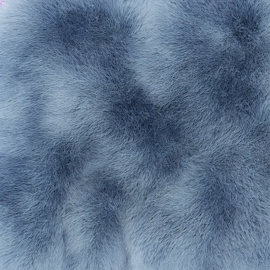Prompt: blue tinted fur texture, 8k