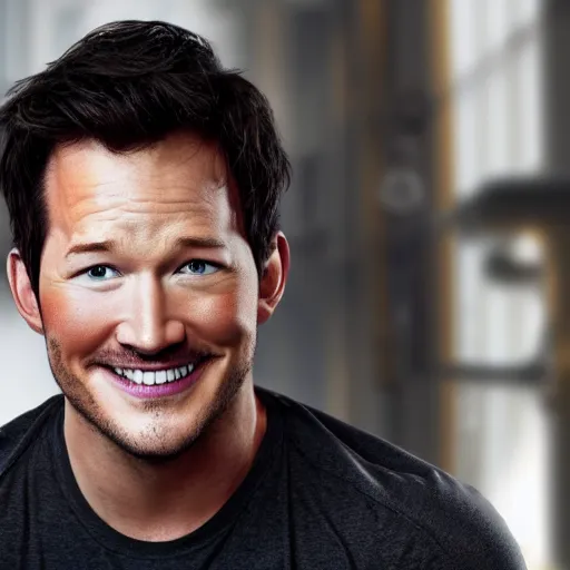 Prompt: markiplier and chris pratt combined, 4k headshot photography