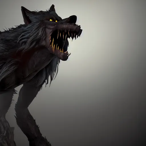 Image similar to werewolf from van helsing unreal engine hyperreallistic render 8k character concept art masterpiece