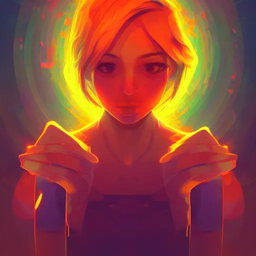 Image similar to skill magic deepdream radiating a glowing aura stuff loot legends stylized digital illustration video game icon artstation lois van baarle, ilya kuvshinov, rossdraws,