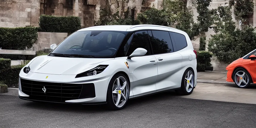 Image similar to “2022 Ferrari Minivan”