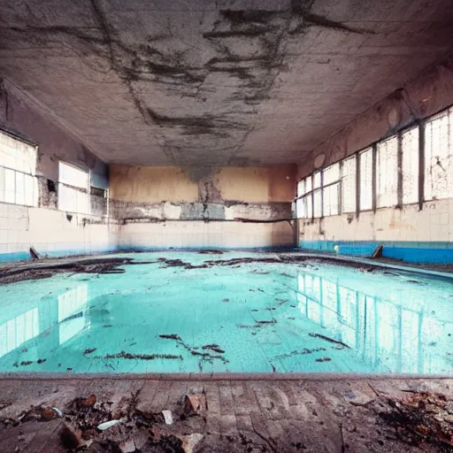 Image similar to abandoned swimming pool