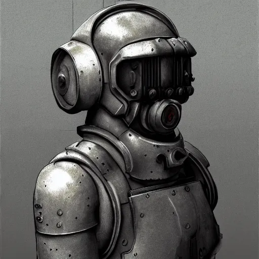 Prompt: power armor, photorealistic