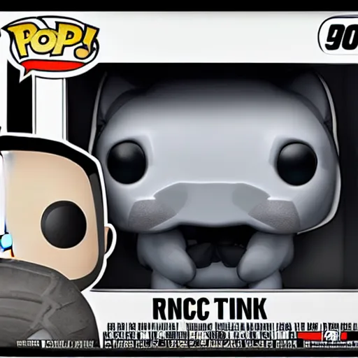 Image similar to rhino as a truck funko pop