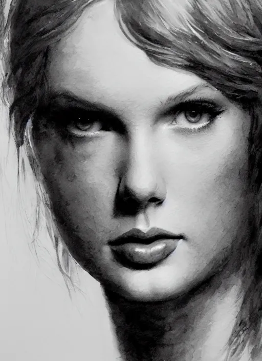 Prompt: portrait, Taylor Swift in the Last of Us universe, watercolor, dramatic lighting, cinematic, establishing shot, extremely high detail, foto realistic, cinematic lighting, pen and ink, intricate line drawings, by Yoshitaka Amano, Ruan Jia, Kentaro Miura, Artgerm, post processed, concept art, artstation, matte painting, style by eddie mendoza, raphael lacoste, alex ross