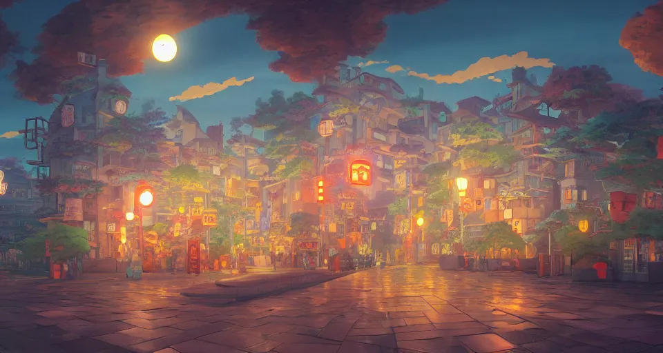 Prompt: a beautiful painting of spare change by studio ghibli, gigantic, octane render, brilliantly coloured, intricate, ultra wide angle, trending on artstation, dusk, volumetric lighting, polished, micro details, ray tracing, 8k