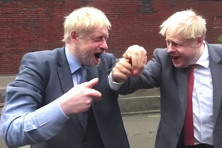 Image similar to comrade corbyn punches boris johnson