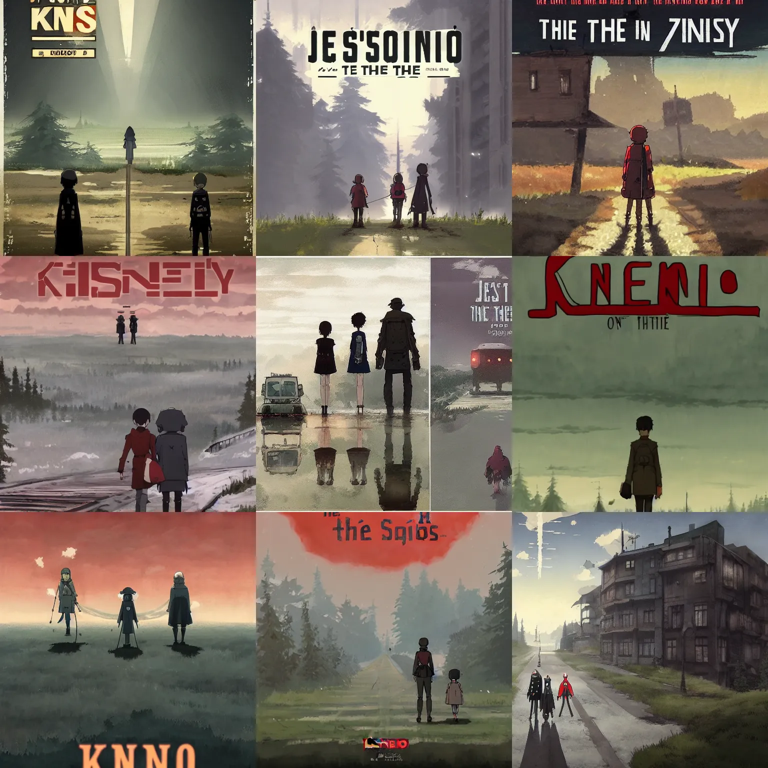 Prompt: Kino's Journey in the style of Jakub Rozalski