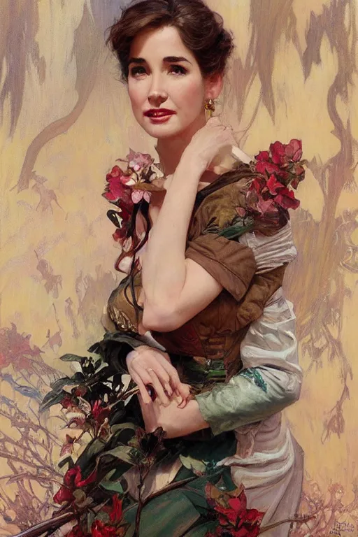 Image similar to Julie Adams portrait, fantasy, elegant, intricate, by Stanley Artgerm Lau, greg rutkowski, thomas kindkade, alphonse mucha, loish, norman Rockwell