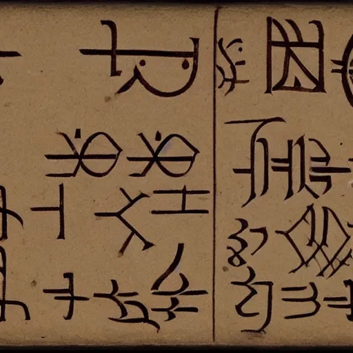 Prompt: proto-indo-european writing system