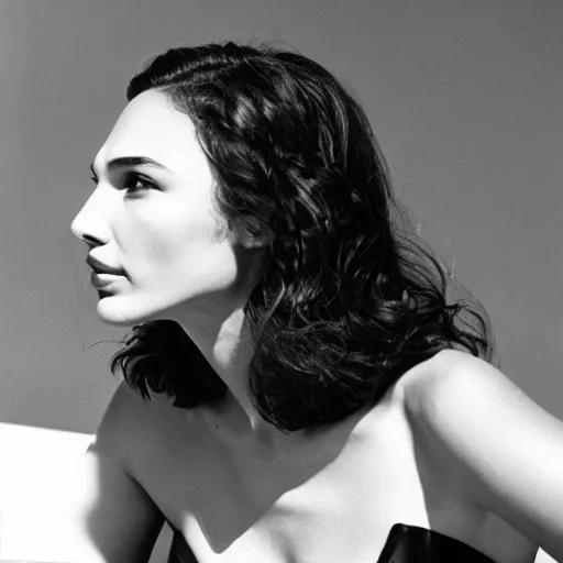 Prompt: gal gadot by walter vogel, 1 9 6 6