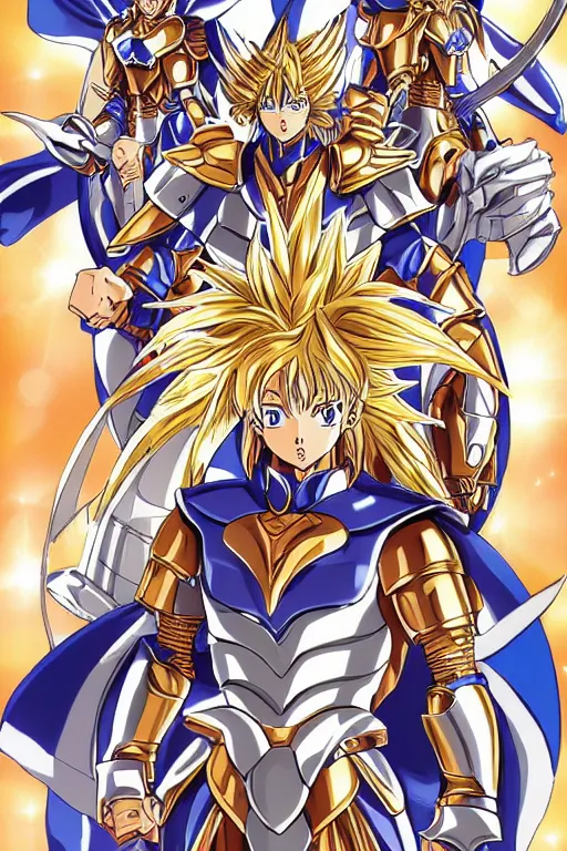 Yakusoku no Ashita he, Saint Seiya Wiki