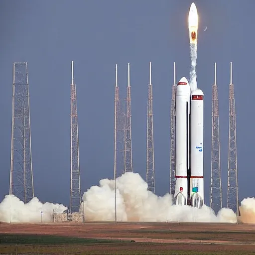 Prompt: Galactic Energy launched the Ceres-1 carrier rocket from Jiuquan Satellite Launch Center on 12:11pm Tue, successfully placing three commercial satellites into a solar synchronous orbit of 500 km