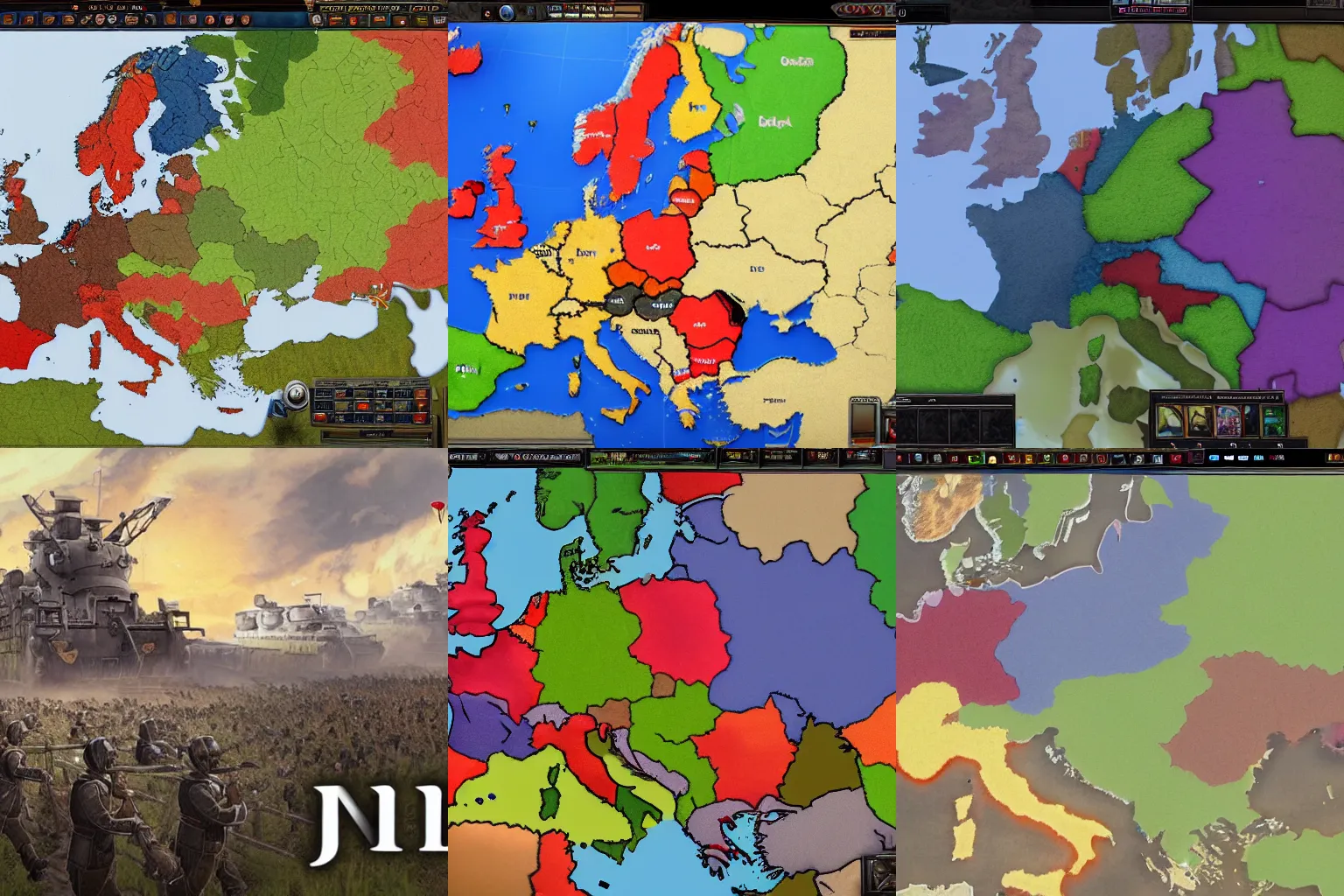 Prompt: The New Order: The Last Days of Europe Hearts of Iron IV