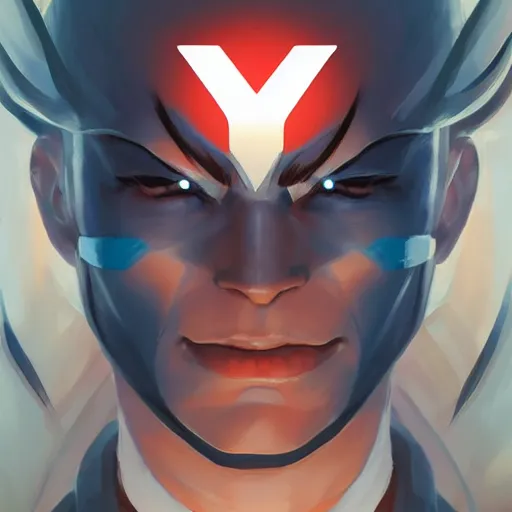 Image similar to face icon stylized minimalist x - men, loftis, cory behance hd by jesper ejsing, by rhads, makoto shinkai and lois van baarle, ilya kuvshinov, rossdraws global illumination