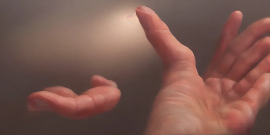 Image similar to a hand, cinematic lighting, detailed oil painting, hyperrealistic, 8k