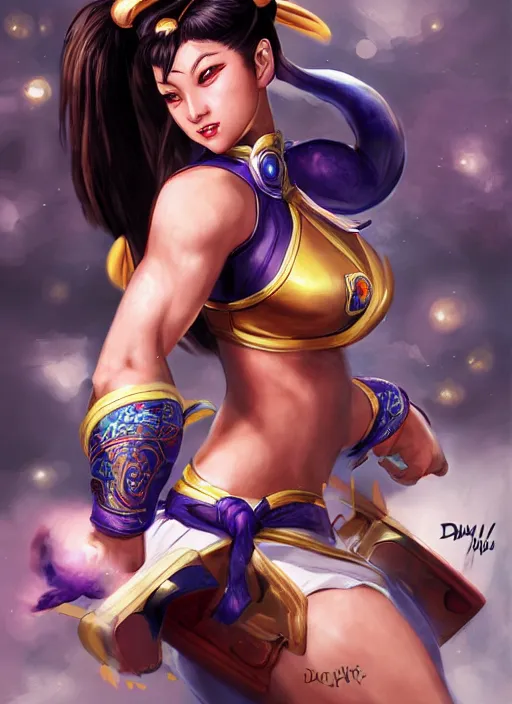 Prompt: chun'li by [ dayer, diego ]