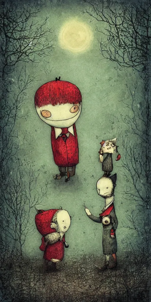 Prompt: father's day by alexander jansson